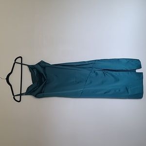 Mermaid green cocktail dress